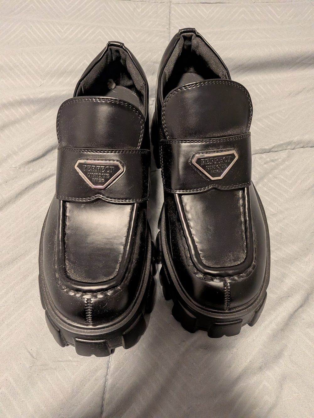 Chunky Platform Loafers Punk-whimsygoth